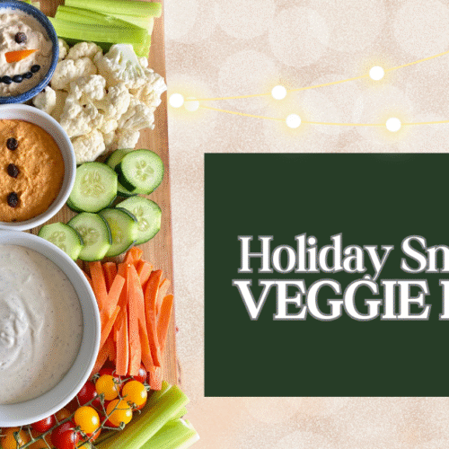 snowman veggie board feature image