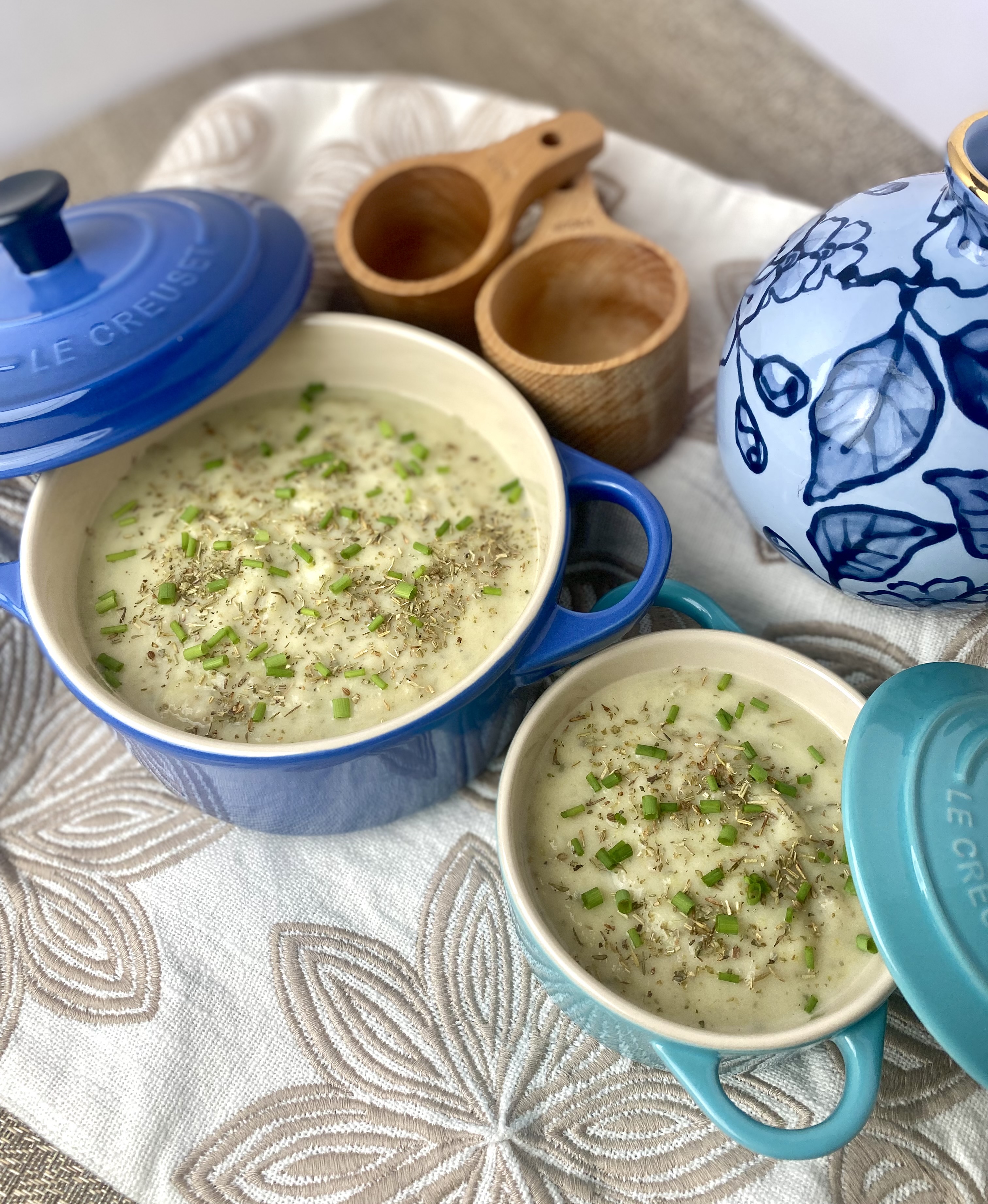Herbs de Provence Potato Leek Soup
