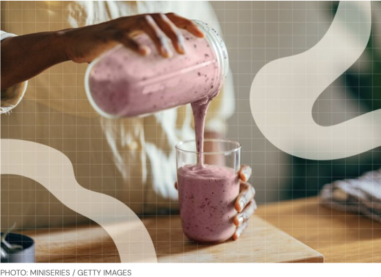 Eating Well Fiber in Smoothies
