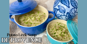 potato leek soup de Provence feature image