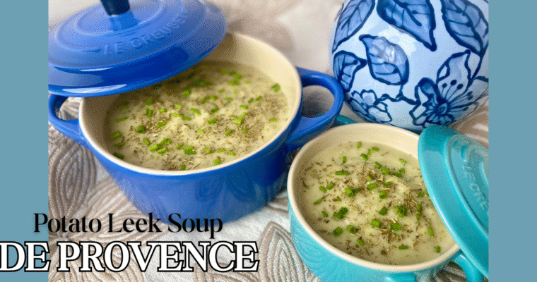 Potato Leek Soup de Provence