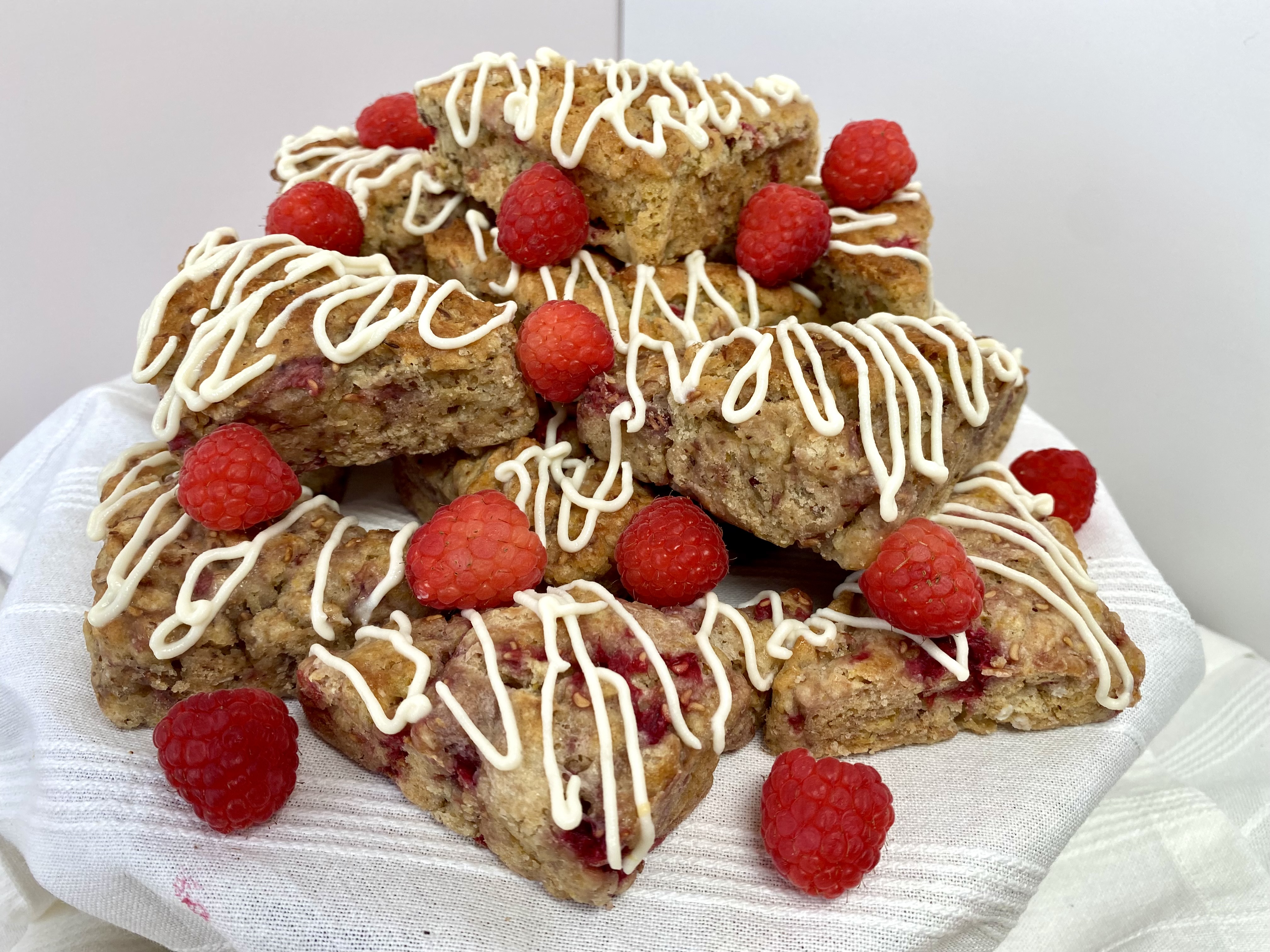 raspberry lemon zest scones