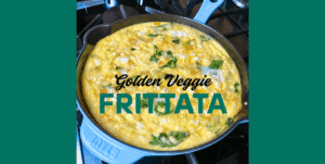 Golden Veggie Frittata Feature Image