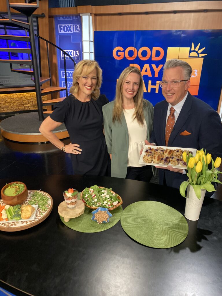 Good Day Utah news segment. Sheila with anchors