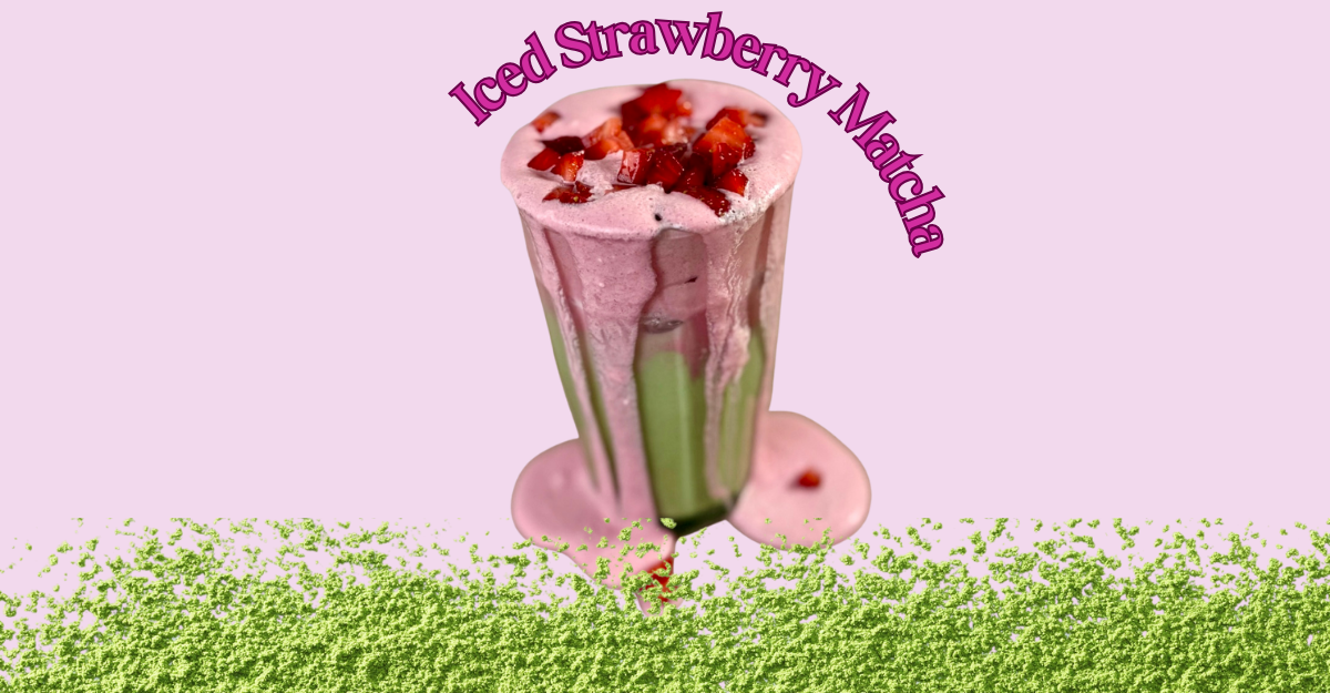 Iced Strawberry Matcha Latte