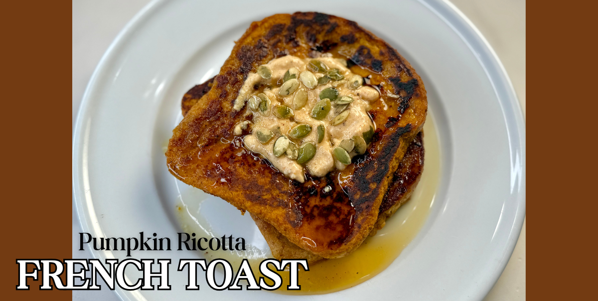 Pumpkin Ricotta French Toast