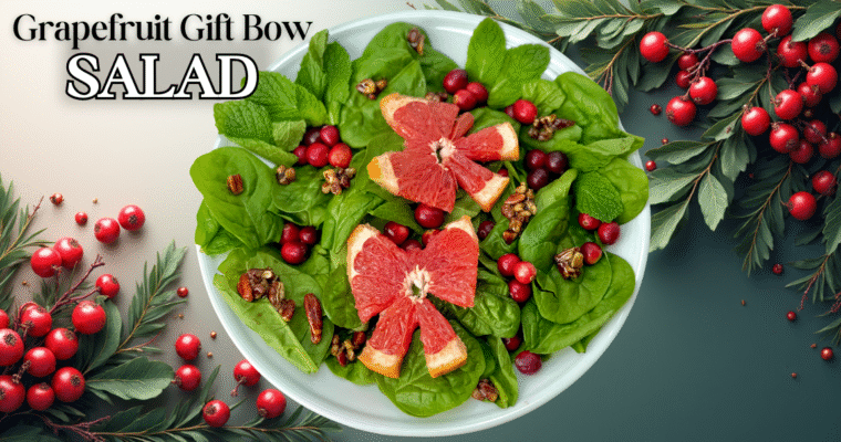 Grapefruit Gift Bow Salad