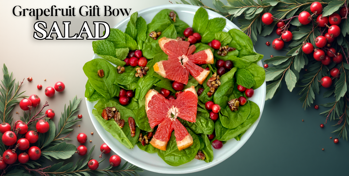 Grapefruit Gift Bow Salad